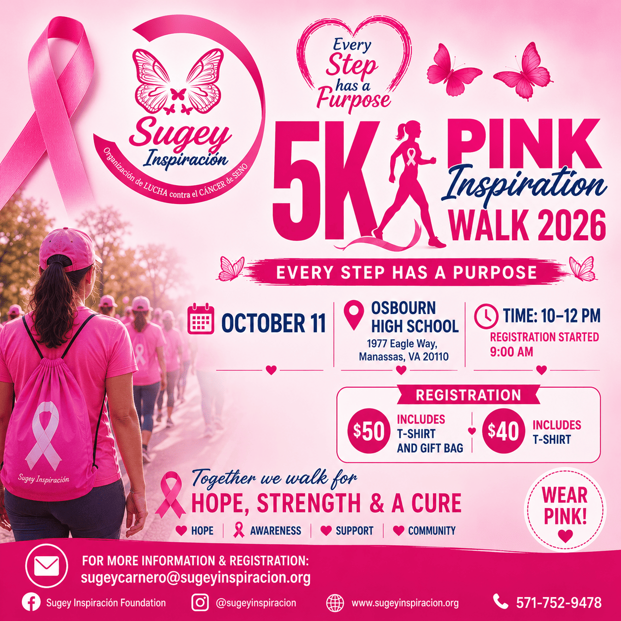 5K Pink Inspiration Walk 2026