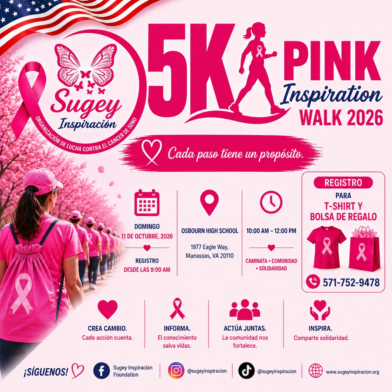 5K Pink Inspiration Walk 2026